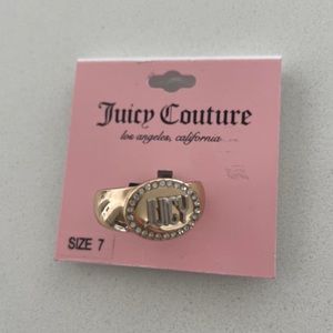 Y2K Juicy Couture Logo Ring